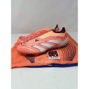 adidas Predator Elite FG Soccer Cleats Coral Pack Cleats JI1083 Men's 9.5 NEW